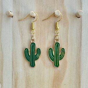 Cactus earrings